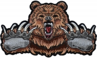 Brown Bear Claws Patch