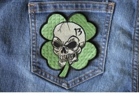 Clover Skull Patch Clover Skull Patch