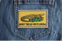 Don't tread on Florida Flag Patch