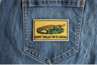 Don't tread on Florida Small Gadsden Flag Patch Don't tread on Florida Small Gadsden Flag Patch