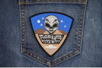 Roswell New Mexico Alien Patch Roswell New Mexico Alien Patch
