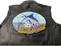 Gone Fishing Large Marlin Patch