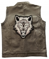Snarling Wolf Large Back Patch