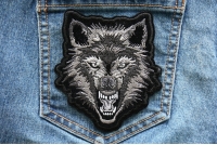 Snarling Wolf Patch Snarling Wolf Patch