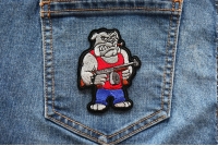 Bulldog Machine Gun Patch Bulldog Machine Gun Patch