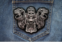 FAFO Skeleton Rider Biker Patch FAFO Skeleton Rider Biker Patch