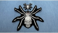 Mechanical Skull Spider Patch Set