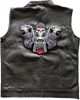 Skeleton Rider FAFO Patch