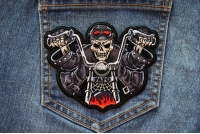 Skeleton Rider Patch Skeleton Rider Patch