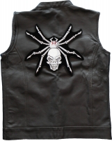 Skull Spider Large Back Patch