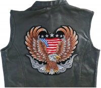 Brown Eagle Patch