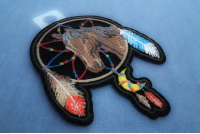 Horse in Dreamcatcher Iron on Patch