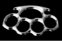 MMA Silver Knuckles Pin