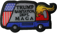 Trump MAGA Sanitation Department Patch