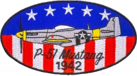 P-51 Mustang 1942 Patch