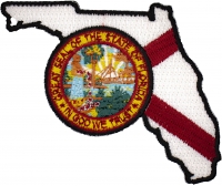 Florida Patch with State Seal and Map