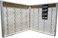 Laser Cut 64 Patch Display 20x20x4