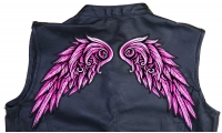 Pink Angel Wings Patch