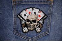 Gambler Skull Patch