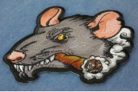 Smoking Rat Patch