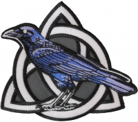 Celtic Crow Patch