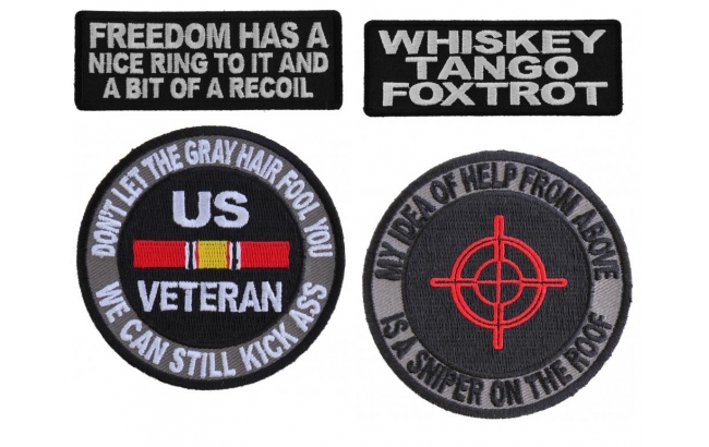 La-Dee-Fuckin-Da Patch Funny Sayings Patches