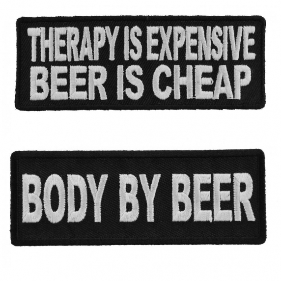 Embroidered Don/'t Bother I/'m Not Drunk Yet Sew or Iron on Patch Biker Patch