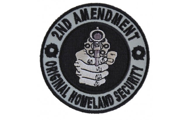 2nd Amendment My Right to Not Be a Victim Round Patch Lady's patch 3" 