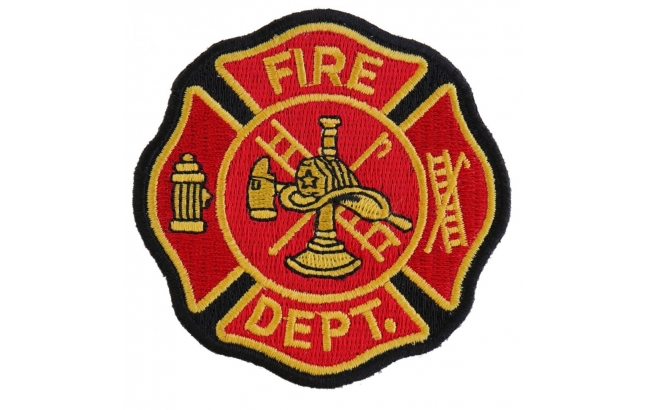 RARE Large Manilus Professional Firefighters Fire and Rescue Patch