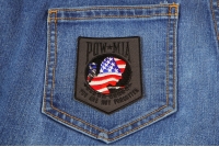 American Flag POW MIA Patch | US POW MIA Military Veteran Patches American Flag POW MIA Patch | US POW MIA Military Veteran Patches