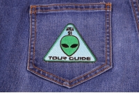 Area 51 Tour Guide Patch Alien Head Area 51 Tour Guide Patch Alien Head