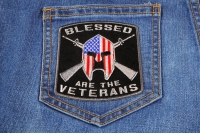 Blessed Are The Veterans American Flag Spartan Patch Blessed Are The Veterans American Flag Spartan Patch