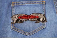 Broken Wings Patch Small | Embroidered Biker Patches