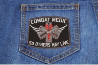 Combat Medic Patch So Others May Live | Embroidered EMT Patches Combat Medic Patch So Others May Live | Embroidered EMT Patches