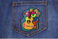 Love Guitar Cute Patch Love Guitar Cute Patch
