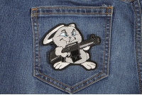 Machine Gun Bunny Rabbit Patch