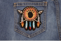 Native Indian Small Patch Design Native Indian Small Patch Design