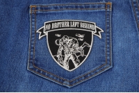 No Brother Left Behind Soldier Carrying Soldier Patch No Brother Left Behind Soldier Carrying Soldier Patch