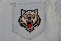 Small Wolf Patch | Embroidered Patches Small Wolf Patch | Embroidered Patches