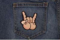 Tits And Rock On Fun Iron On Patch