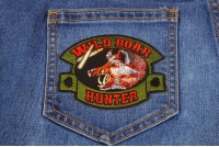 Wild Boar Hunter Patch | Embroidered Patches Wild Boar Hunter Patch | Embroidered Patches