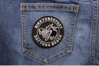 Daytona Biketoberfest Wolf Patch Daytona Biketoberfest Wolf Patch | Embroidered Biker Patches