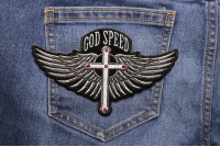God Speed Patch God Speed Patch | Embroidered Biker Patches