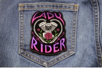 Lady Rider Path with Engine Roses Lady Rider Path with Engine Roses