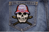 Redneck Society Skull Patch Redneck Society Skull Patch