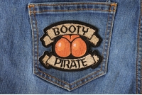 Booty Pirate Patch Booty Pirate Patch
