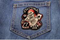 Daytona 2018 Bike Week Patch Daytona 2018 Bike Week Patch