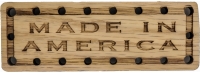 Made in America Oak Wood Patch
