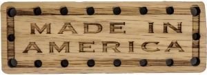Made in America Oak Wood Patch