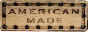 American Made Oak Wood Patch